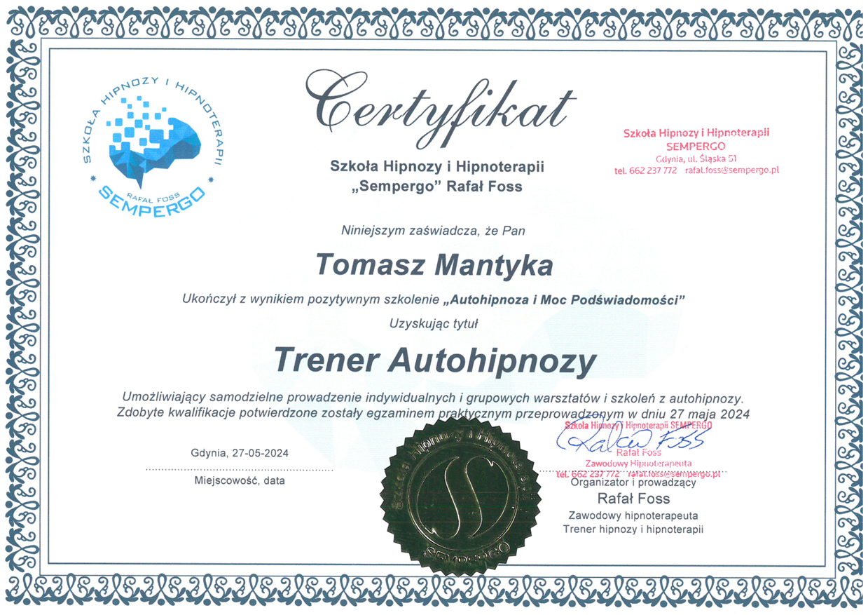 Trener Autohipnozy